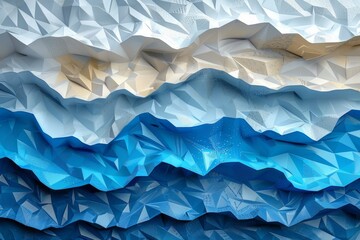 abstract background in colors and patterns for World ALS Day or Flag Day Argentina