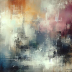Naklejka premium Grunge abstract painting background or texture