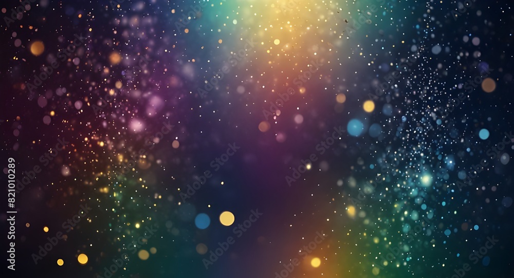 Wall mural beautiful abstract shiny light and glitter background - Wall murals