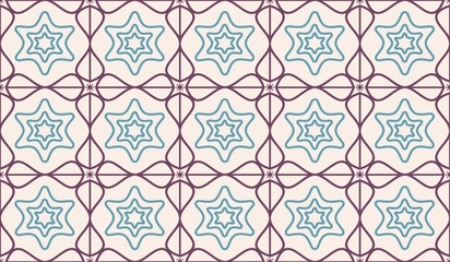 Fototapeta premium Seamless pattern design vector