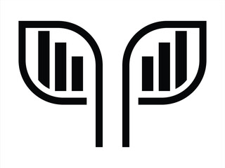 growth icon. growth leaf icon vector illustration
