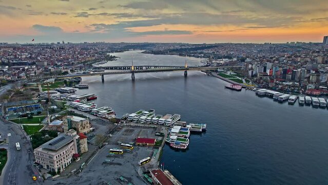Aerial view of istanbul