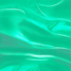 광택 펄감 있는 천 그린 초록 녹색 일러스트