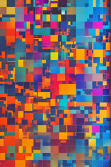 Fototapeta premium abstract background with squares