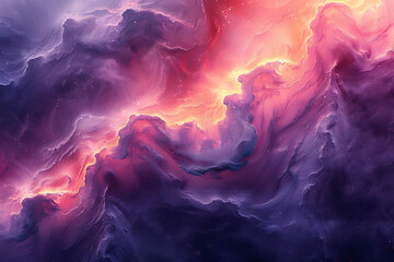 An abstract gradient liquid background featuring smooth, flowing colors that blend seamlessly to create a visually captivating and modern design, ideal for digital art and graphic projects