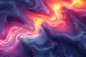 An abstract gradient liquid background featuring smooth, flowing colors that blend seamlessly to create a visually captivating and modern design, ideal for digital art and graphic projects