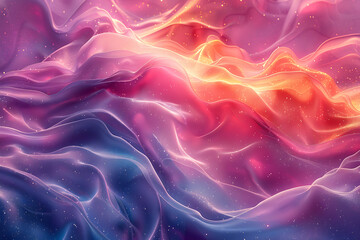 Obraz premium An abstract gradient liquid background featuring smooth, flowing colors that blend seamlessly to create a visually captivating and modern design, ideal for digital art and graphic projects