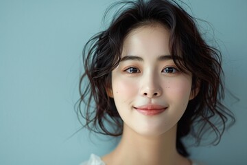 A charming portrait of an Asian beauty