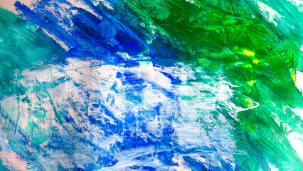 Unusual Round Tie Dye. Texture Prints. Acrylic