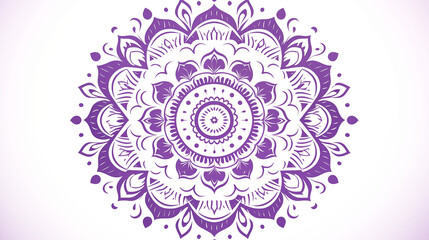 Abstract Image, Floral Oriental Mandala, Pattern Style Texture, Wallpaper, Background, Cell Phone and Smartphone Case, Computer Screen, Cellphone and Smartphone Screen, 16:9 Format - PNG