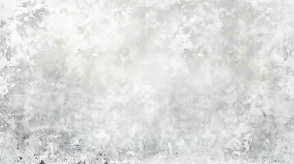 Fototapeta premium White watercolor background painting with cloudy distressed texture and marbled grunge, soft gray or silver vintage colors.