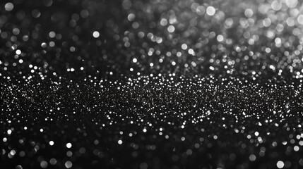 White black glitter texture abstract banner background.