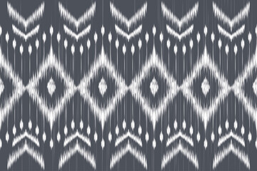 Ethnic abstract ikat art. Aztec ornament print. geometric ethnic pattern seamless. Design for background ,curtain, carpet, wallpaper, clothing, wrapping, Batik, vector illustration.