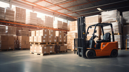 Efficient Warehouse Management and Forklift Operation