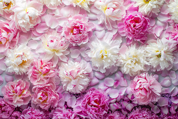 peonies flowers background