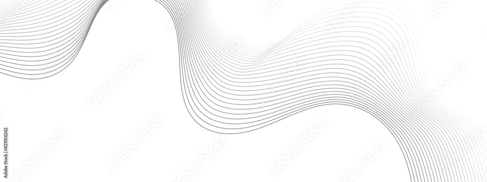 Poster abstract grey, white smooth element swoosh speed wave modern stream transparent background. technolo