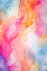 Vibrant Watercolor Meld for Artistic Backgrounds