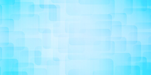 青い幾何学模様の背景　アブストラクト背景イラスト