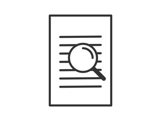 Illustration a vector icon depicting documents, suitable for web and mobile applications, isolated for use in graphic and design.