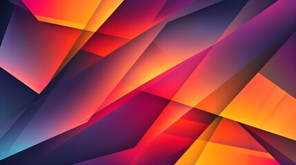 Obraz premium abstract colorful background with triangles