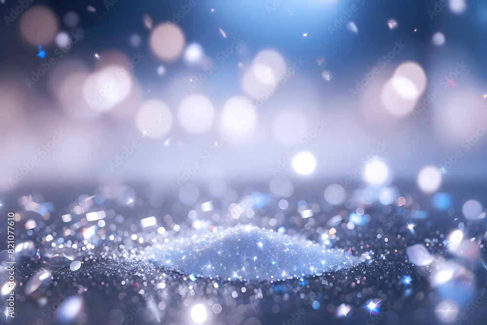 Aufkleber enchanting sparkle on dark background: magical abstract light. ideal for holiday backgrounds, this i