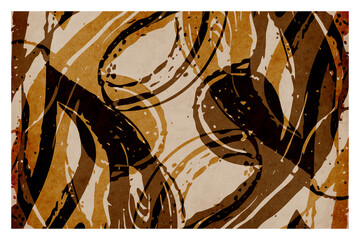 Abstract background in vintage style. Stylized old with grain. For use in graphics, for printing on wall decorations.