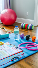 Transform Your Living Space Into A Fitness Studio: A Holistic Home Workout Plan That Profiles Health and Discipline
