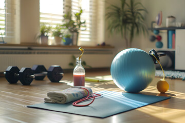 Transform Your Living Space Into A Fitness Studio: A Holistic Home Workout Plan That Profiles Health and Discipline