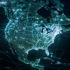 Navigating the Global Network Centered on America with Digital Precision