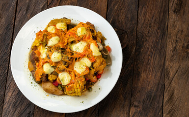 Typical Colombian food - Traditional boyacense stew