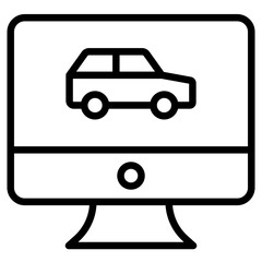 Car Service And Maintenance icon vector design