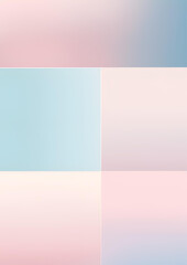 Fototapeta premium Pastel gradient background, soft pink, and blue hues, abstract design, delicate and calming, ideal for creative projects, digital wallpaper