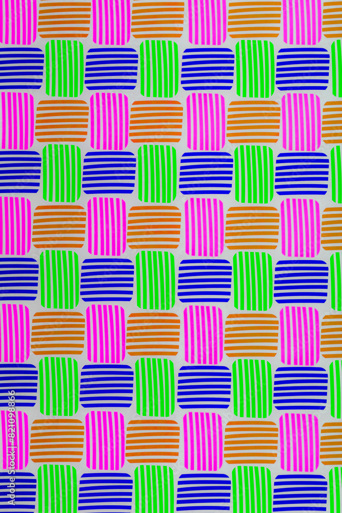 Poster seamless abstract pattern with geometric elements of rhombus. vector illustration.