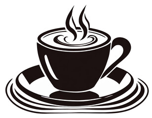 Obraz premium cofee icon isolated on transparent background. png