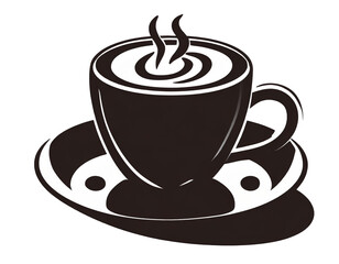 cofee icon isolated on transparent background. png