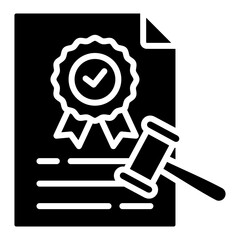 Quality Compliance  Icon Element For Design