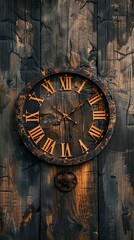 Fototapeta premium Clock logo idea