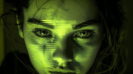 Futuristic Digital Facial Scan for Cybersecurity and Identity Analytics