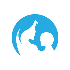 Happy Mothers Day logo vector illustration design.Happy Mother's Day to all mother lovers