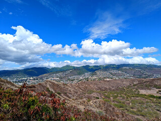 landscape with sky and clouds