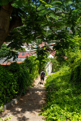walking in St Thomas