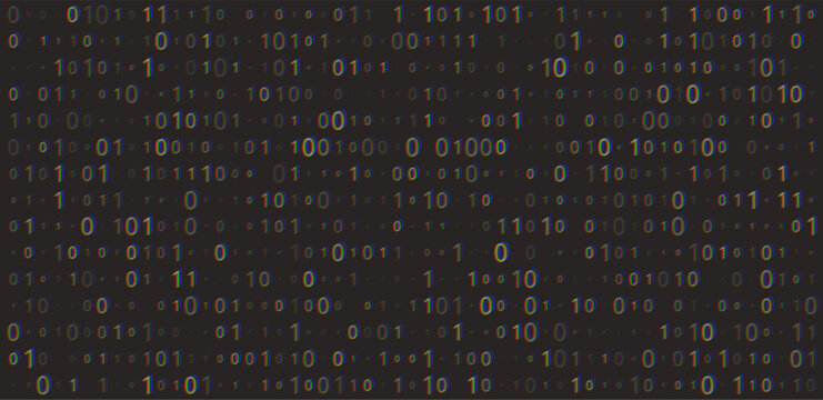 Pattern with squares digital blue technology background