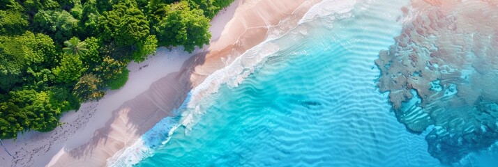 Tropical Island Getaway for Summer Vacation Generative AI
