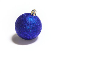 christmas decoration on white background