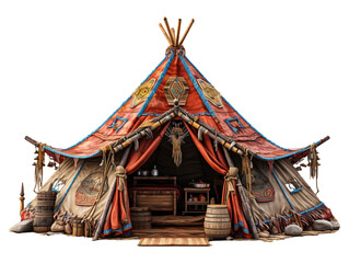 Traditional old tent
