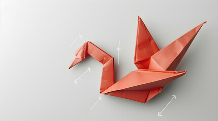 Learn How to Create A Swan Through Origami: Beginner's Focus