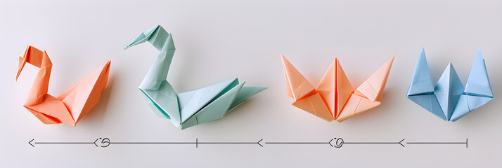 Learn How to Create A Swan Through Origami: Beginner's Focus