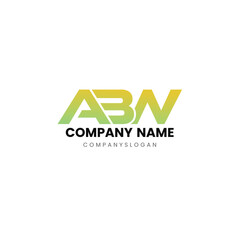 Letter ABW initial logo design