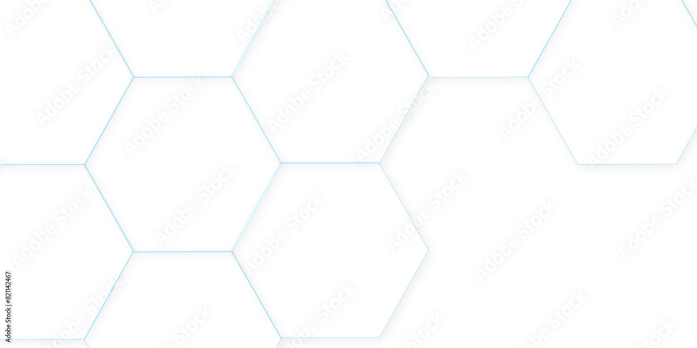 Poster seamless pattern with hexagons abstract white background. luxury white pattern. vector illustration.