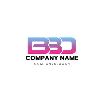Letter BBD initial logo design